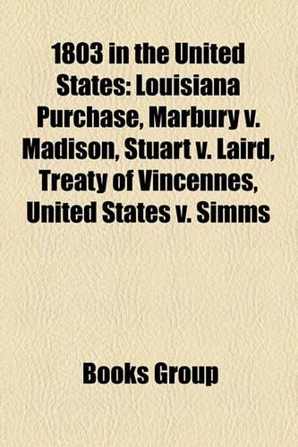 1803 in the United States