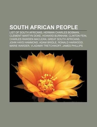 South African People: List of South Africans, Herman Charles Bosman, Clement Martyn Doke, Howard Burnham, Clinton Fein, Charles Rawden MacLean(English)