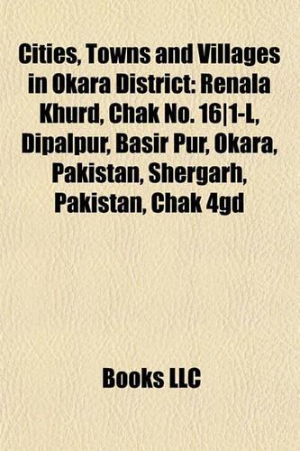 Cities, Towns and Villages in Okara District
