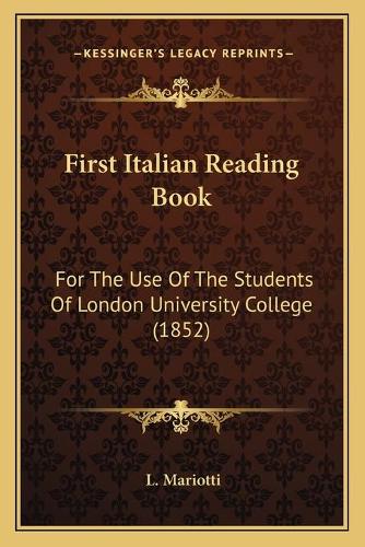 First Italian Reading Book