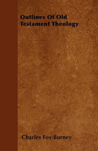 Outlines Of Old Testament Theology: (English)