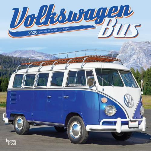 Volkswagen Bus 2020 Square Wall Calendar