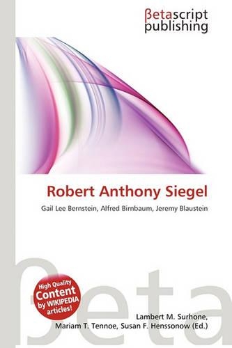 Robert Anthony Siegel