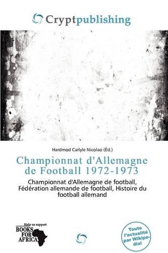 Championnat D'Allemagne de Football 1972-1973
