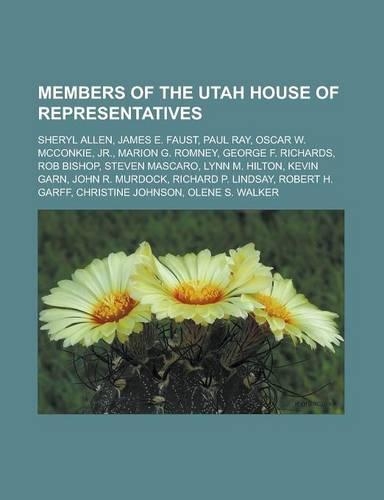 Members of the Utah House of Representatives