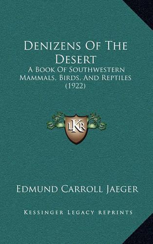 Denizens of the Desert