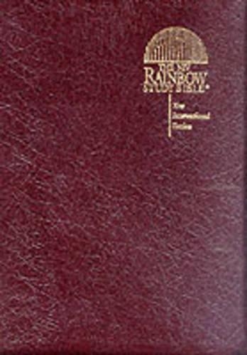 Bible New International Version Rainbow Stdy Burg T/I