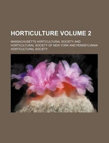 Horticulture Volume 2: (English)