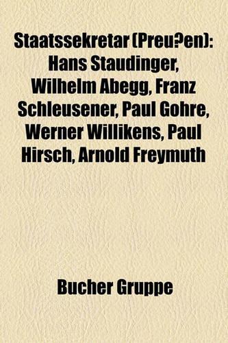 Staatssekretar (Preussen)