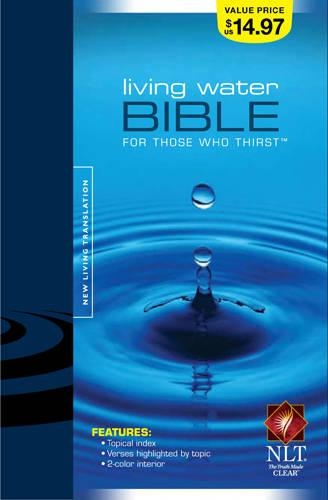 Living Water Bible-NLT: For Those Who Thirst(English)