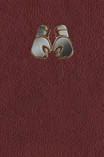 Monogram Boxing Journal: (54 Monogram Red 365 Lined)