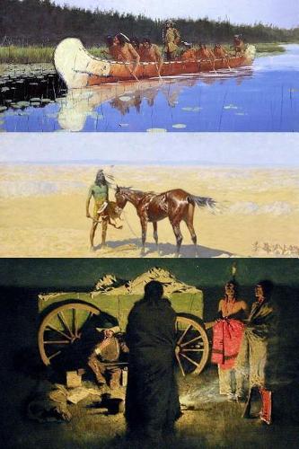Fredric Remington Cowboys and Indians Art Journal 8