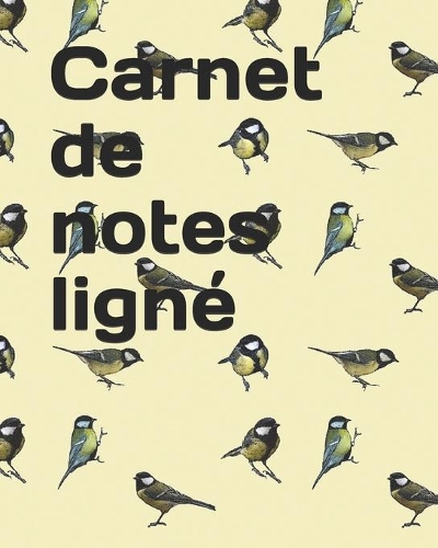 Carnet de notes ligné