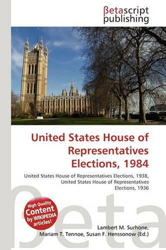 United States House of Representatives Elections, 1984