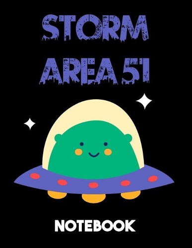 Storm Area 51 Notebook