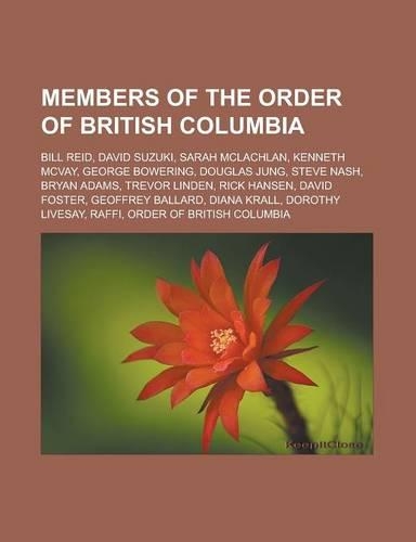 Members of the Order of British Columbia