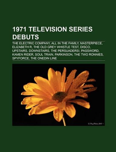 1971 Television Series Debuts