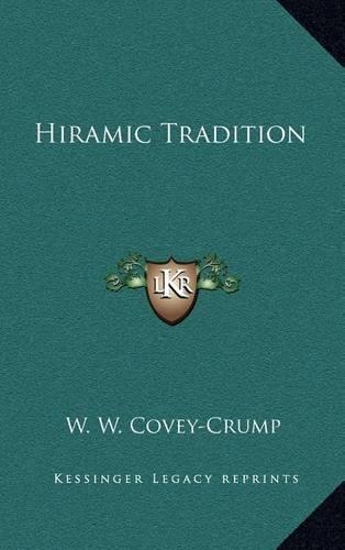 Hiramic Tradition