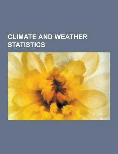 Climate and Weather Statistics