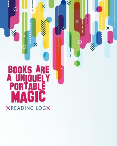 Reading Log Books Are A Uniquely Portable Magic: Gifts for Book Lovers(1 Book Reading Log)