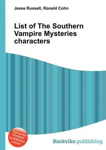 List of the Southern Vampire Mysteries Characters: (English)