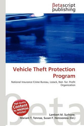 Vehicle Theft Protection Program: (English)