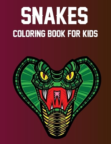 Snakes Coloring Book For Kids