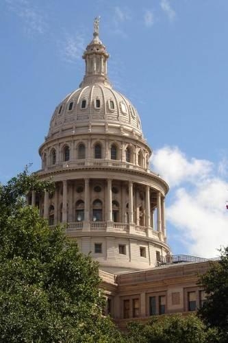 Texas State Capitol Building Journal: 150 Page Lined Notebook/Diary