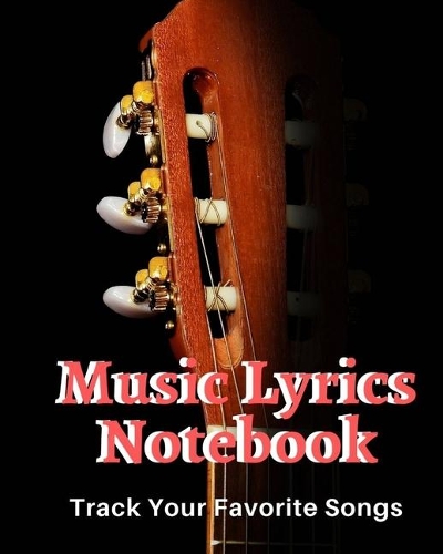 Music Lyrics Notebook