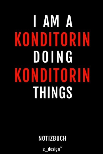 Notizbuch für Konditoren / Konditorin