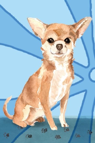 Journal Notebook For Dog Lovers, Chihuahua Sitting Pretty 6