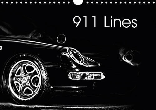 911 Lines 2019: A German Sportscar in lines(Calvendo Art)