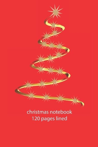 christmas notebook 120 pages lined