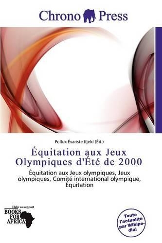 Quitation Aux Jeux Olympiques D' T de 2000