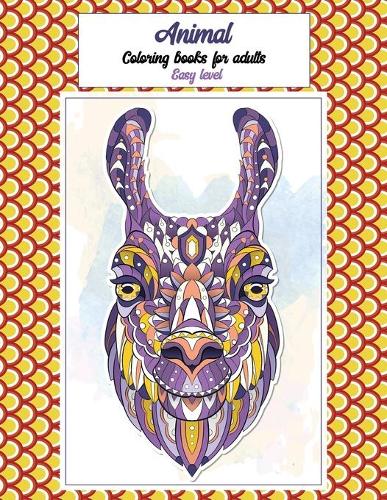 Animal Coloring Books for Adults Easy Level