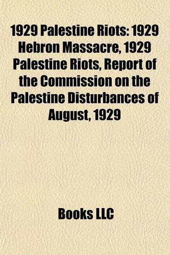 1929 Palestine Riots