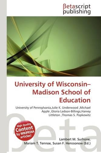 University of Wisconsin-Madison School of Education