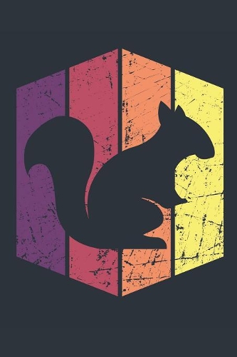 Vintage Squirrel Journal - Gift for Squirrel Lovers - Retro Squirrel Notebook - Squirrel Diary for Boys and Girls