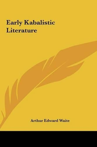 Early Kabalistic Literature