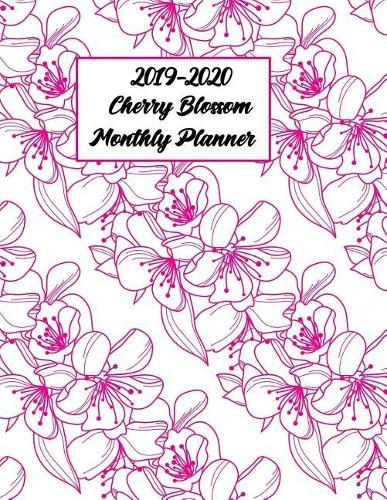 2019-2020 Cherry Blossom Monthly Planner