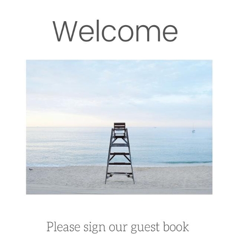 Guest Book with lined pages (Hardcover)