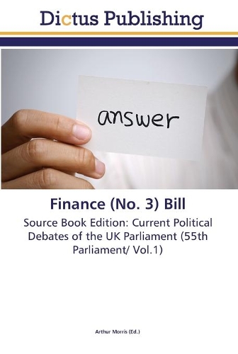 Finance (No. 3) Bill
