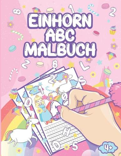 Einhorn Abc Malbuch