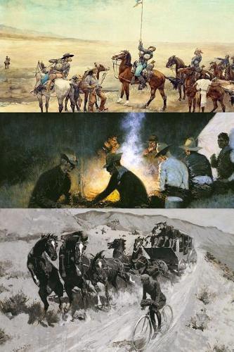 Fredric Remington Cowboys and Indians Art Journal 9