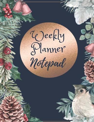 Weekly Planner Notepad: 2020 Year At A Glance And Vertical Dated Pages