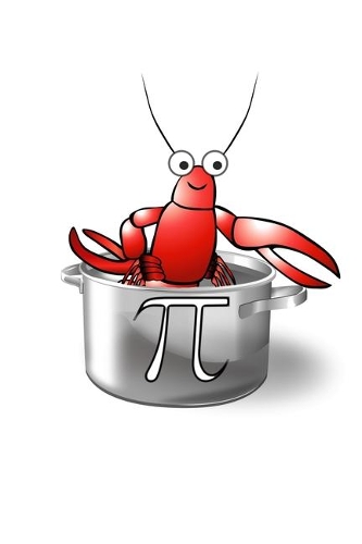 Fun Math Lobster Pot Pi Pie Pun Notebook: Blank Lined Journal (Best Student or Teacher Gift): 6 x 9 inches // 120 Lined Blank Pages // College Ruled