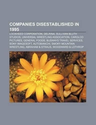 Companies Disestablished in 1995