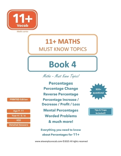 11+ Maths - Book 4