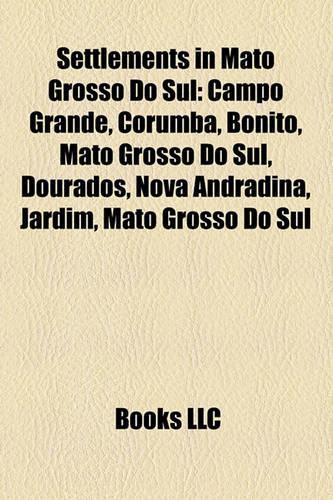 Settlements in Mato Grosso Do Sul