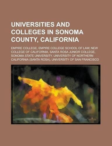 Universities and Colleges in Sonoma County, California